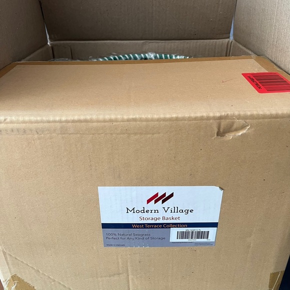 Modern Village Designer Basket (Teal) - Picture 16 of 16